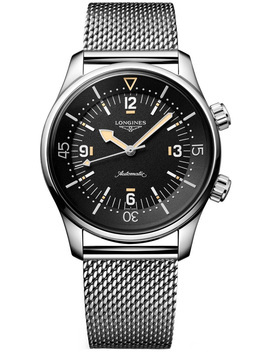 Longines Legend Diver 59, Sieraden, Tassen en Uiterlijk, Horloges | Heren, Nieuw, Polshorloge, Overige merken, Staal, Staal, Ophalen of Verzenden