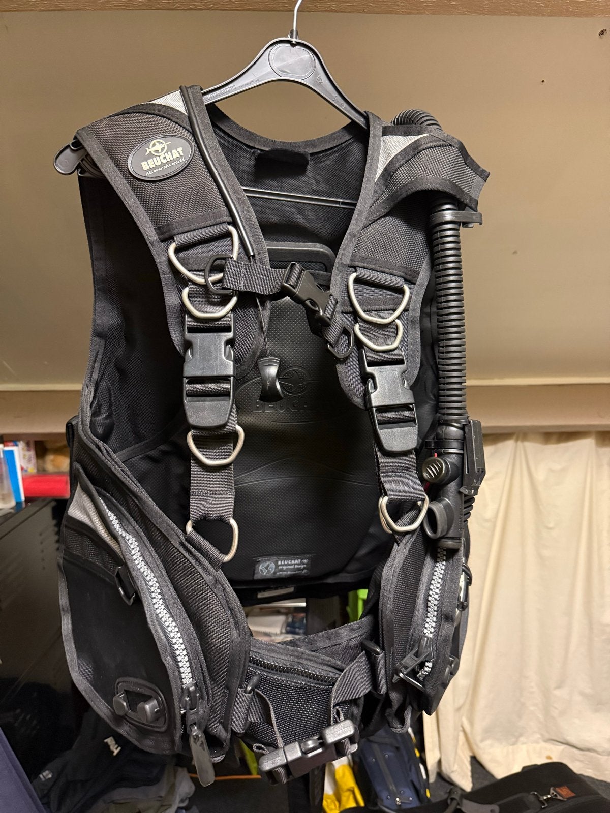 Beuchat BCD (trimvest) maat XL, Watersport en Boten, Duiken, Ophalen of Verzenden, Gebruikt, Trimvest of Wing