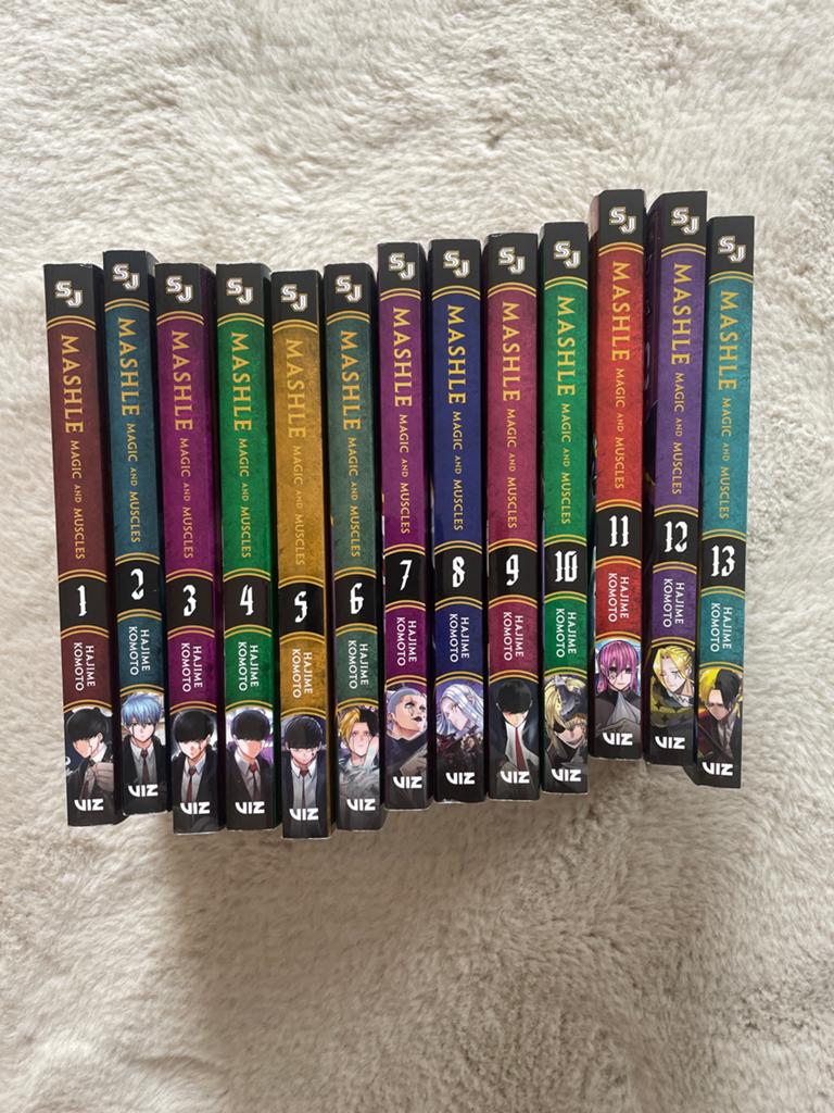 Mashle: Magic and Muscles Manga Vol. 1-13 (Engels), Meerdere comics, Ophalen of Verzenden, Nieuw, Japan (Manga)