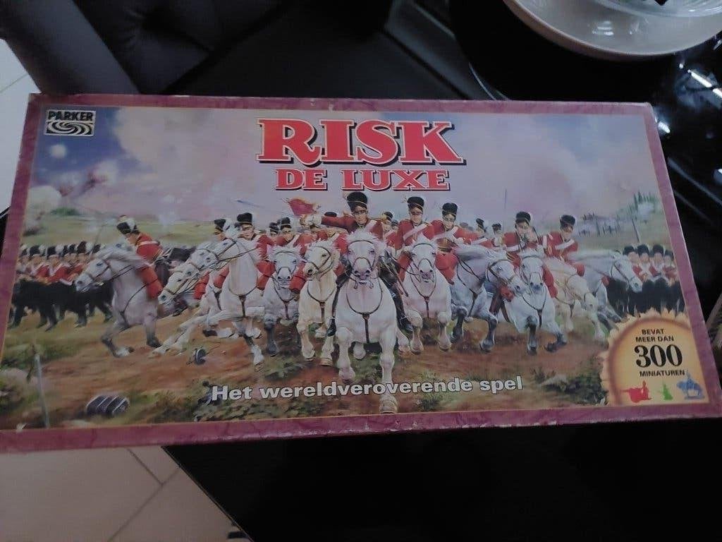Risk de Luxe - Het wereldveroverende spel, Hobby en Vrije tijd, Een of twee spelers, Verzenden, Gebruikt, Parker