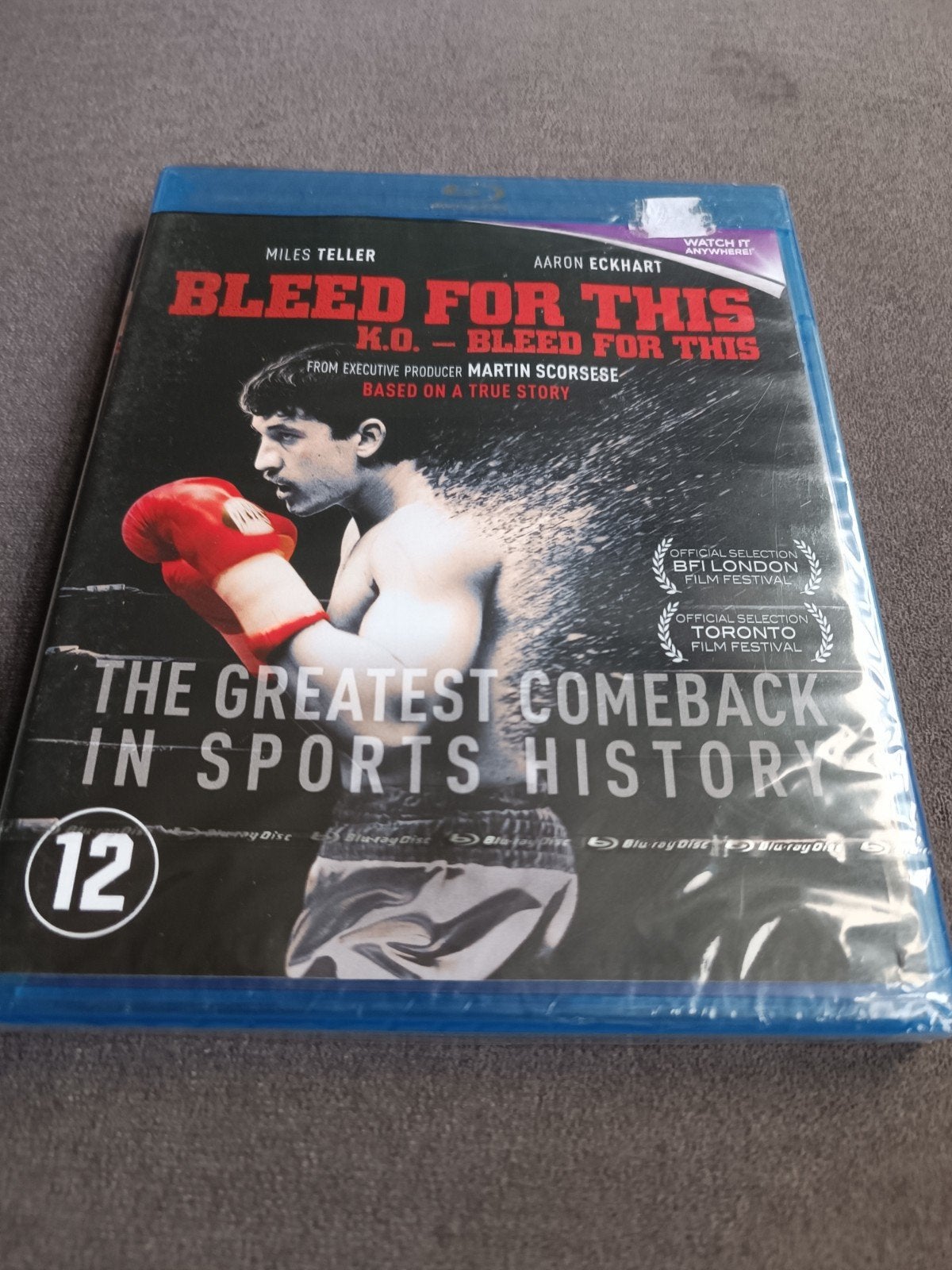 Bleed for this - bluray, Ophalen of Verzenden, Zo goed als nieuw, Muziek en Concerten