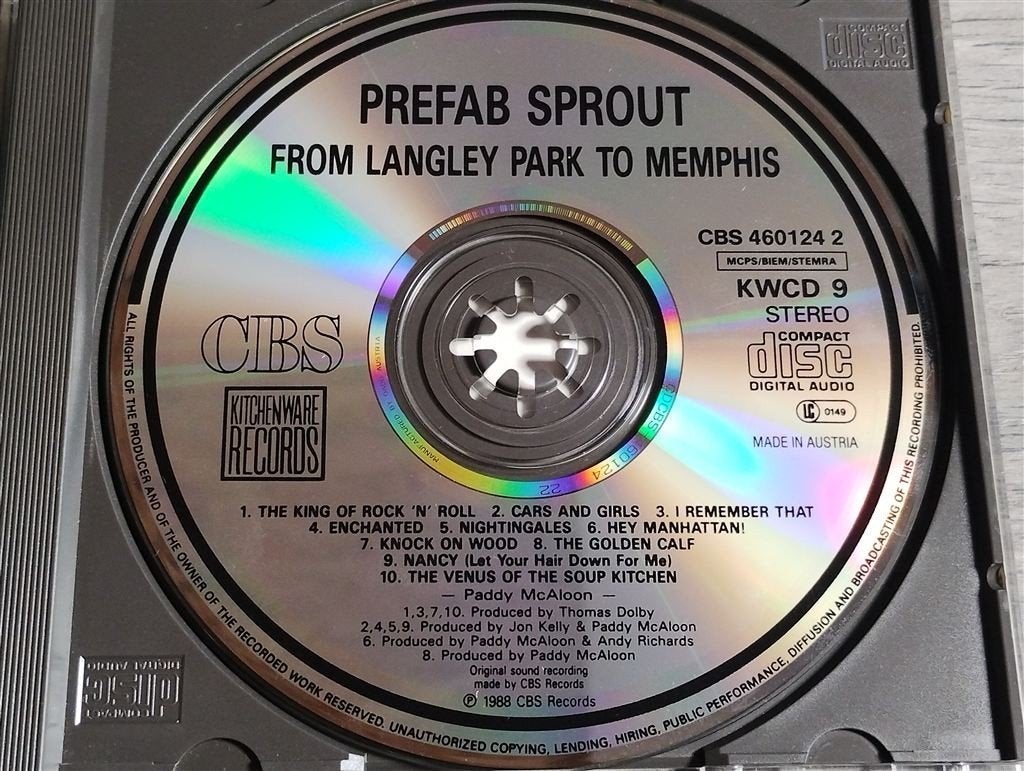 Prefab Sprout – From Langley Park To Memphis, Ophalen of Verzenden, Gebruikt, Pop