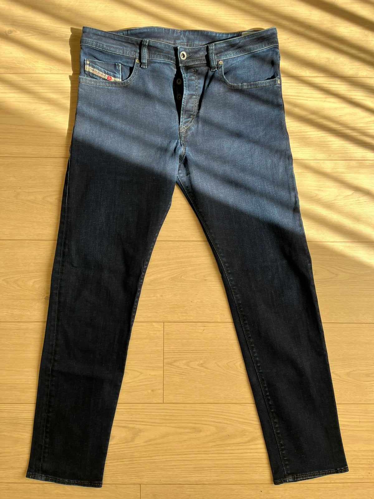 Diesel BUSTER broek jeans W34 L32 stretch *NIEUW*, Ophalen of Verzenden, Zo goed als nieuw, Overige kleuren, W33 - W34 (confectie 48/50)