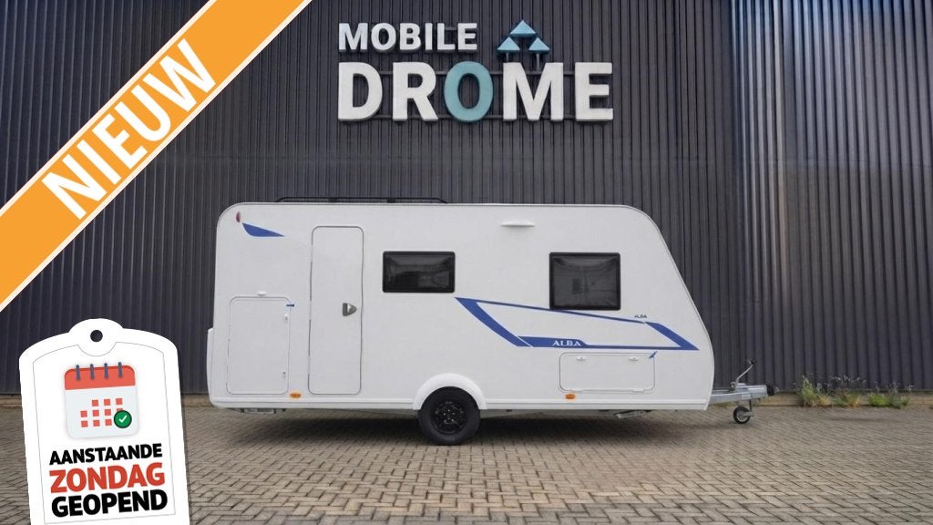 Caravelair Alba 462 ACTIEPRIJS + AUT. MOVER, Reservewiel, Bedrijf, Treinzit, 750 - 1000 kg