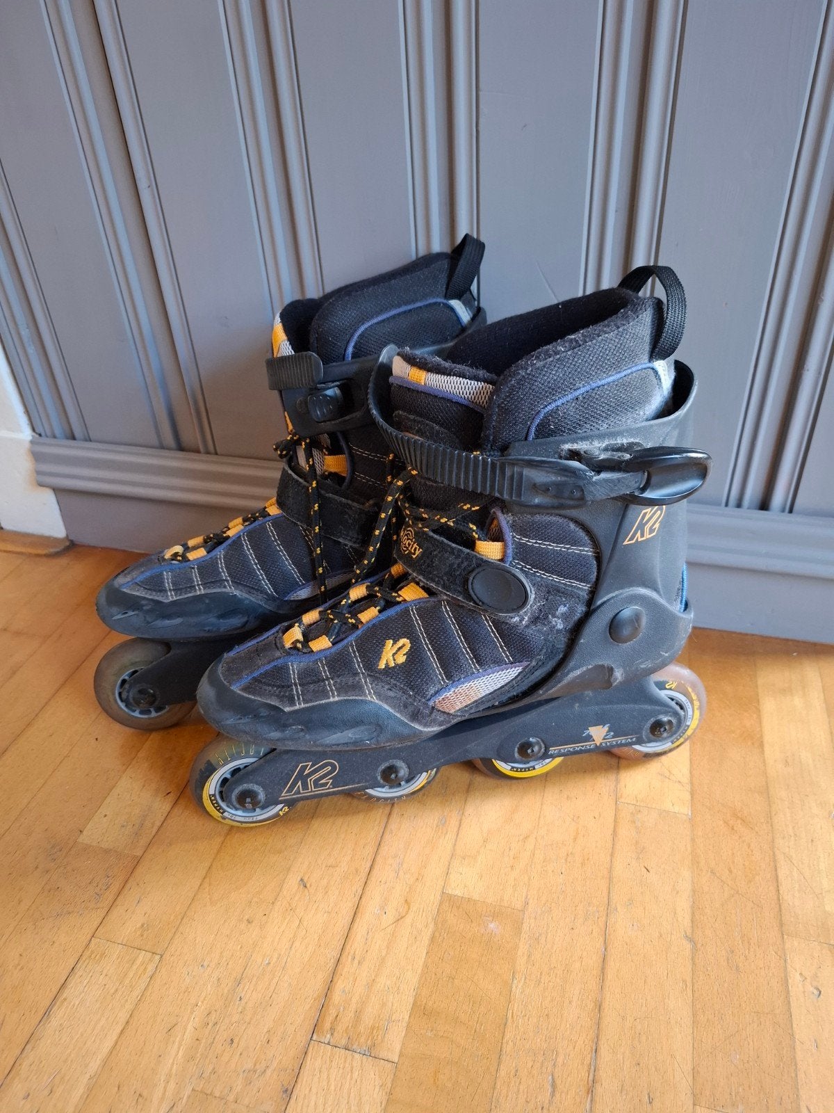 Inline skates maat 41,5, K2, Gebruikt, Ophalen of Verzenden, Inline skates 4 wielen