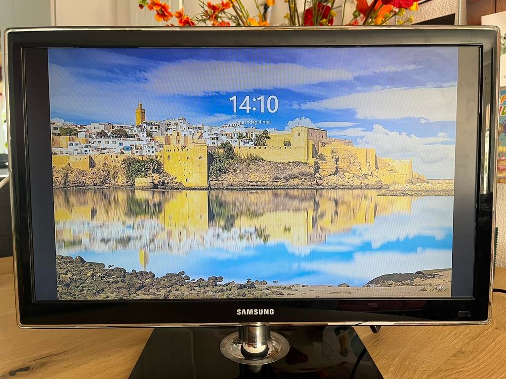 Samsung full HD TV UE22D5000NW, Computers en Software, Monitoren, Gaming, Gebruikt, Ingebouwde speakers, HDMI