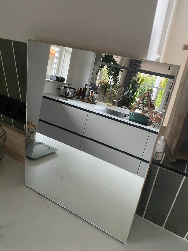 Spiegel nieuw 40x60, Huis en Inrichting, Woonaccessoires | Spiegels, Ophalen, Vierkant, Nieuw, Minder dan 100 cm
