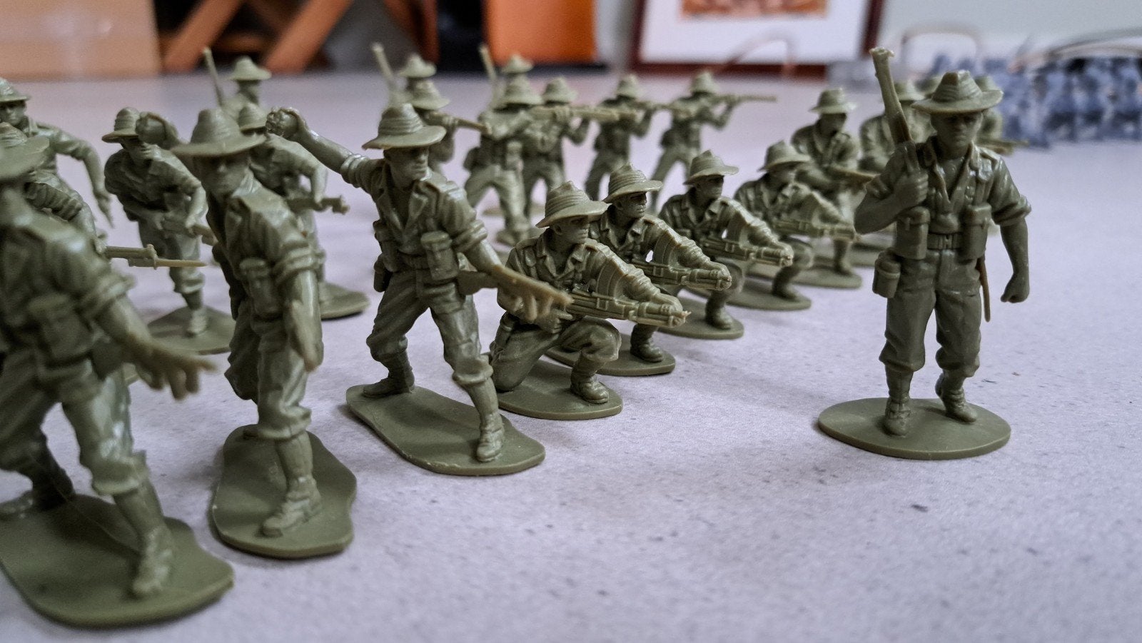 Airfix Australische Infanterie 1:32 - 28 Stuks, Ophalen of Verzenden, Gebruikt