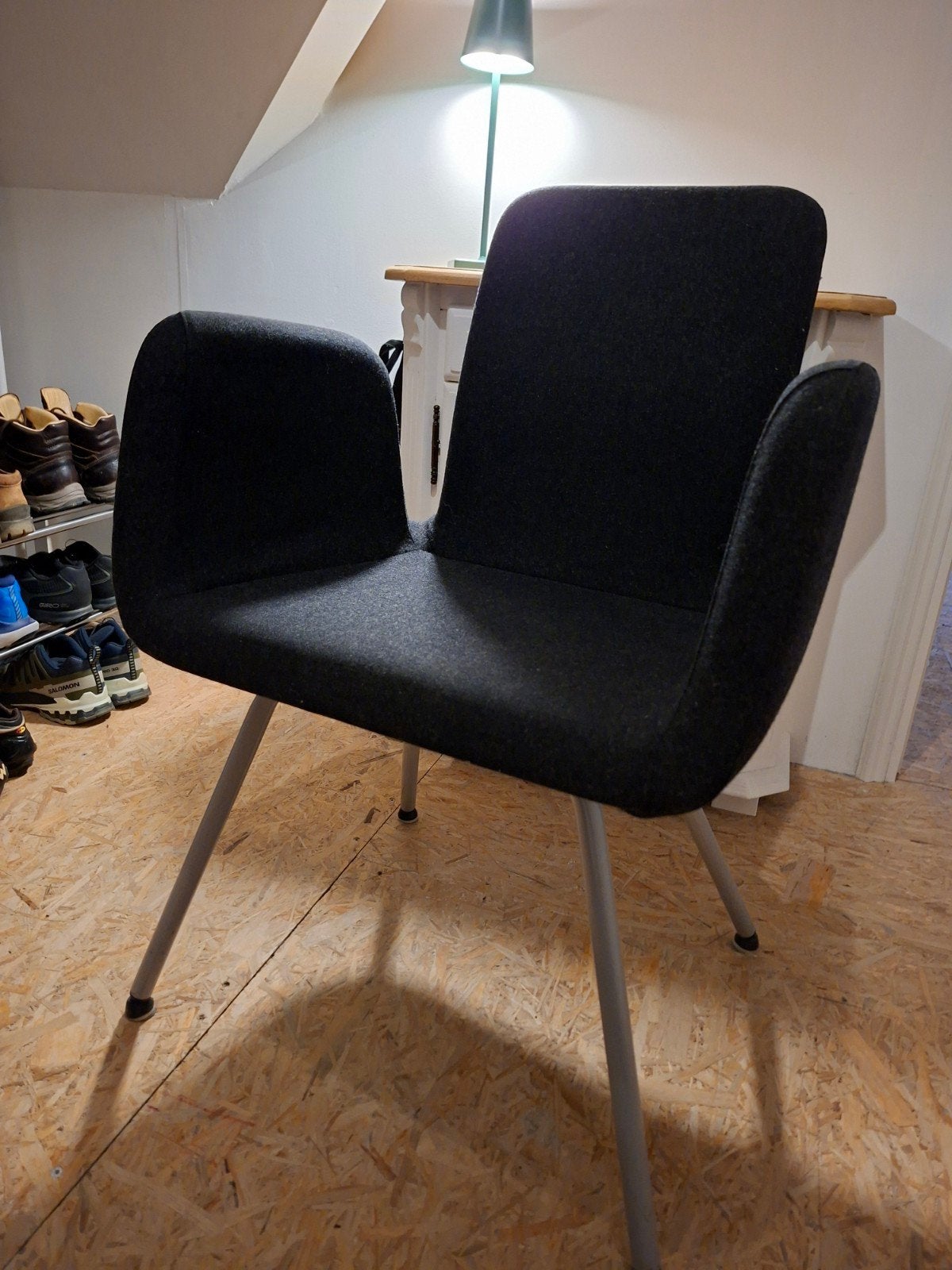 Ikea Patrik stoelen 2 stuks, Ophalen, Gebruikt, Twee, Stof