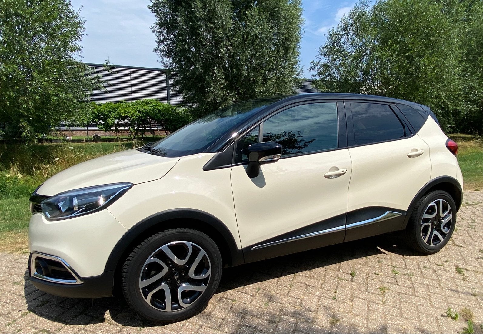 Renault Captur 1.2 TCe Xmod, 625 kg, 4 cilinders, Leder en Stof, Wit