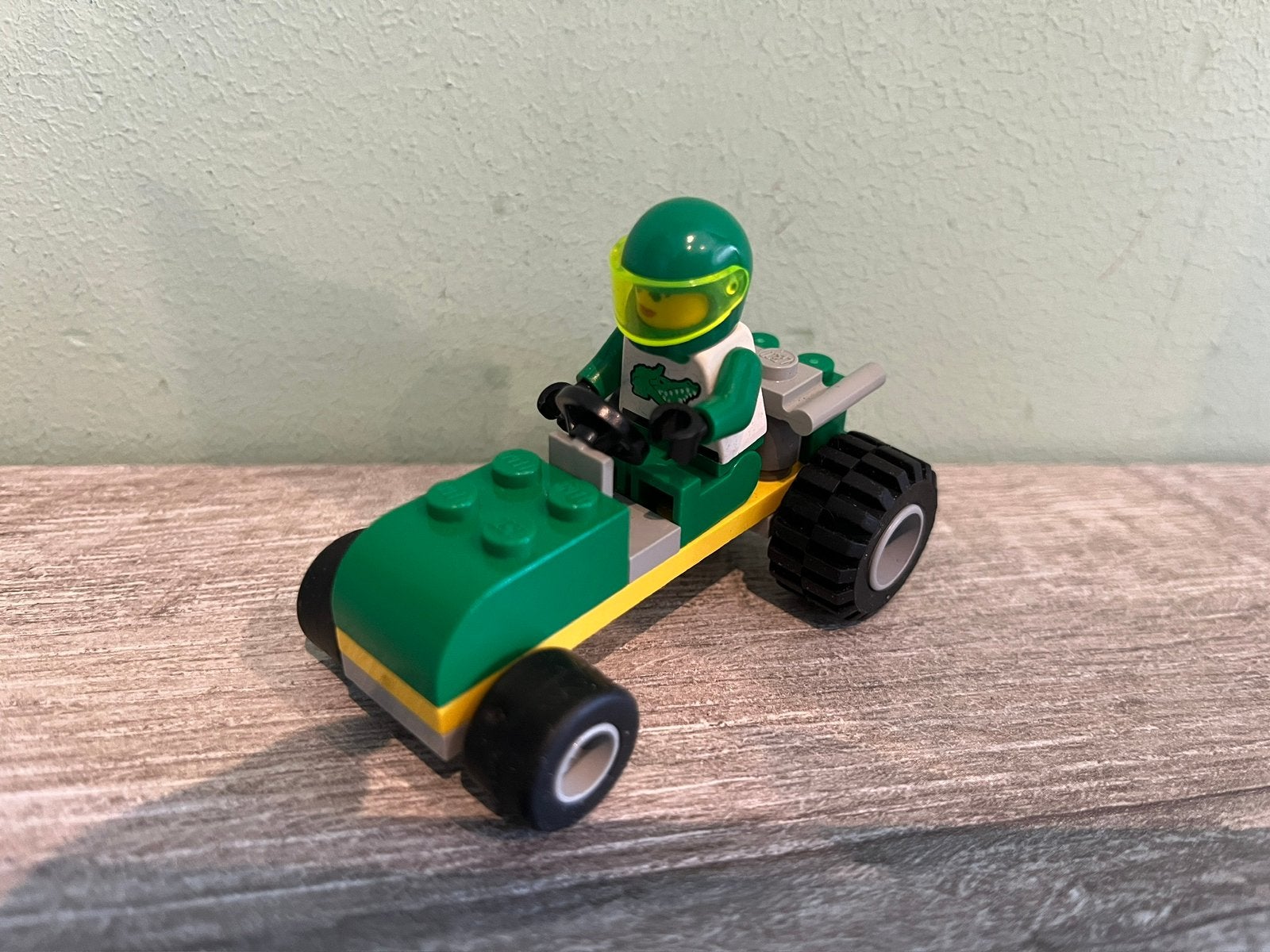 Lego 6707 of 1284 green buggy met instructie, Gebruikt, Overige thema's, Lego, Ophalen of Verzenden