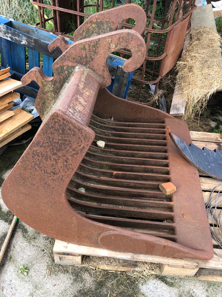 Puinbak Matt Nielen CW10 voor 7-9 ton kraan, Ophalen, Gebruikt