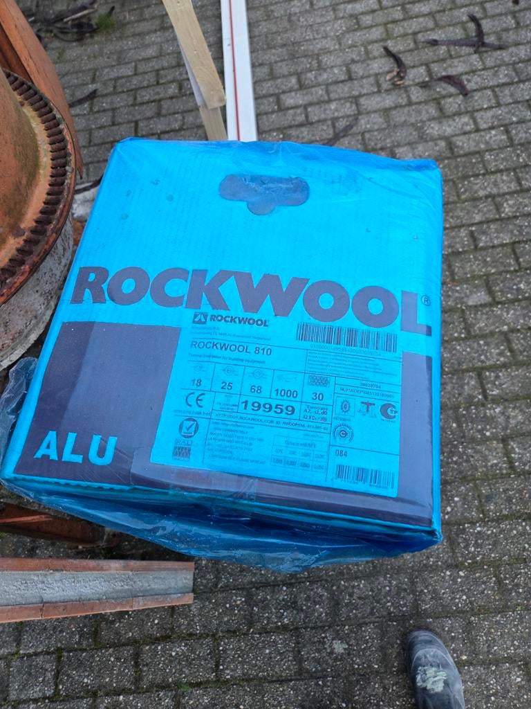 Rockwool 810 18 mm Buisisolatie, Ophalen of Verzenden, Nieuw, Steenwol, 4 tot 8 cm