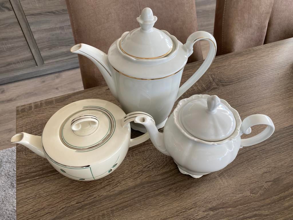 Lot theepot koffiekan high tea jäger selmann weiden, Ophalen of Verzenden