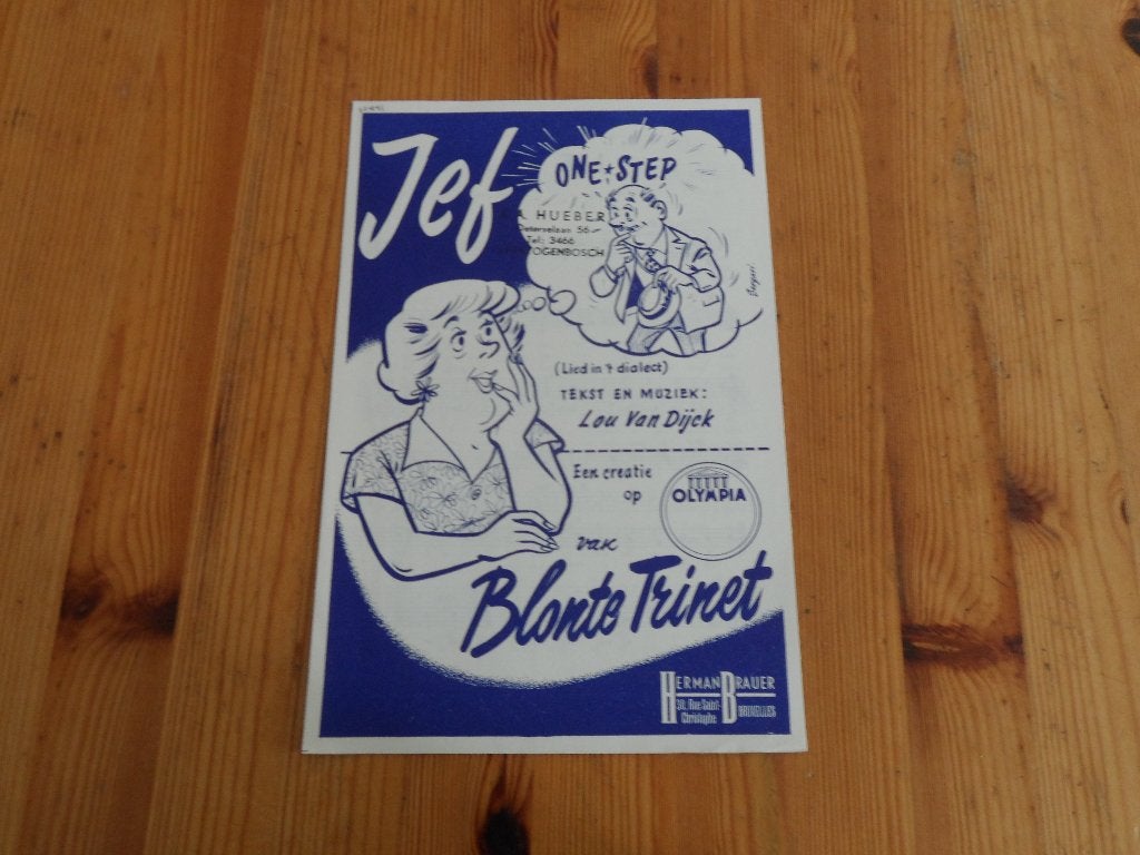 Lou vandijck, Gebruikt, Ophalen of Verzenden, Artiest of Componist, Populair