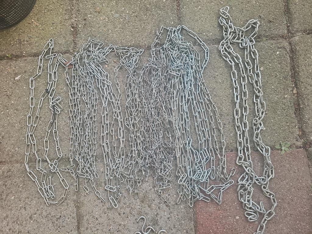 Kettingen met haken en bevestigingsmateriaal, Ophalen of Verzenden