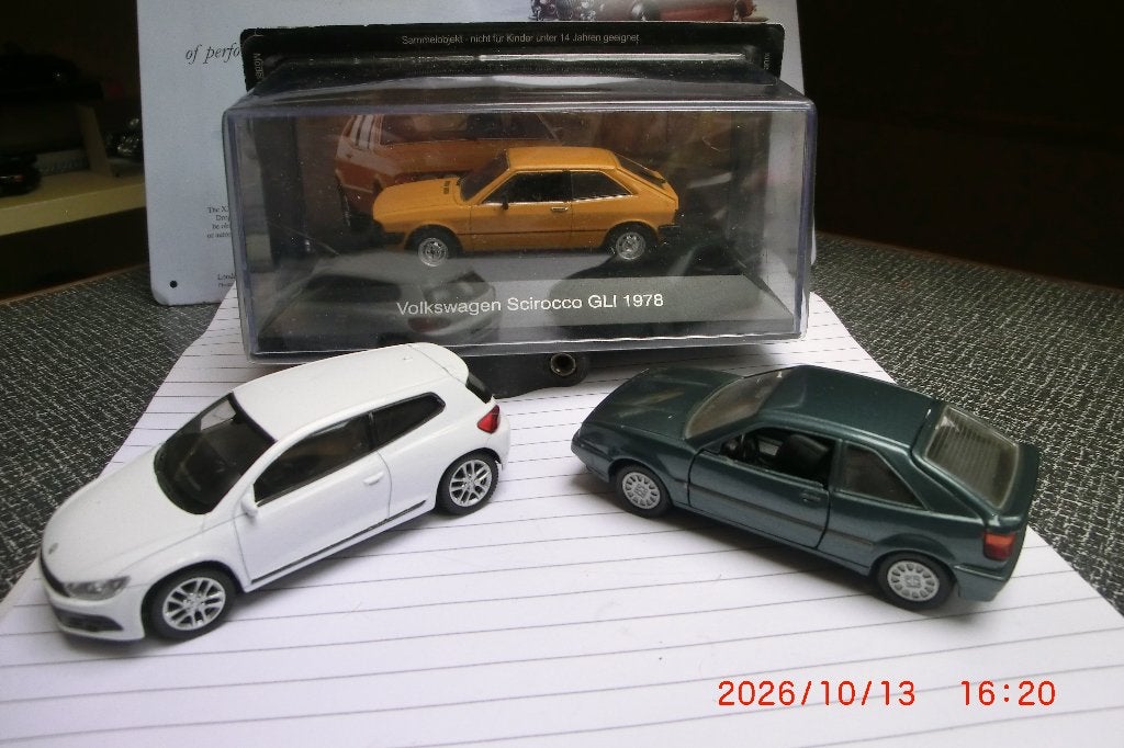 3x VW Scirocco/Corrado, Ophalen of Verzenden, Zo goed als nieuw, Auto, Overige merken
