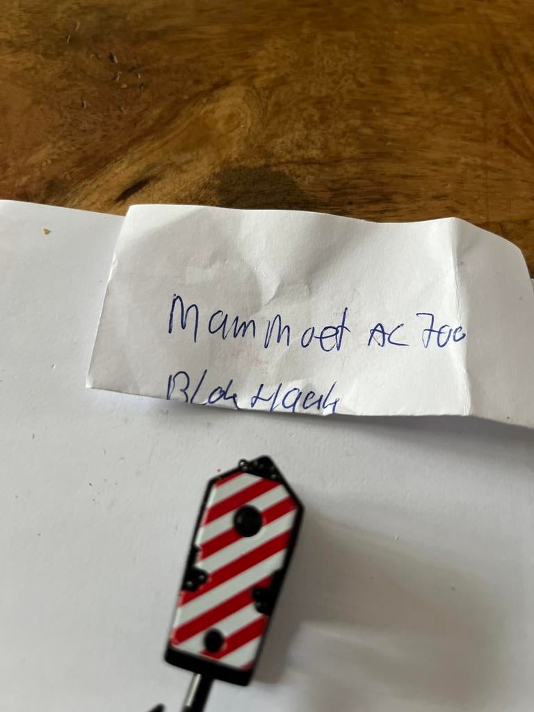 Hijsblok AC 700 heeft 7 schijven, Ophalen of Verzenden, Hijskraan, Tractor of Landbouw