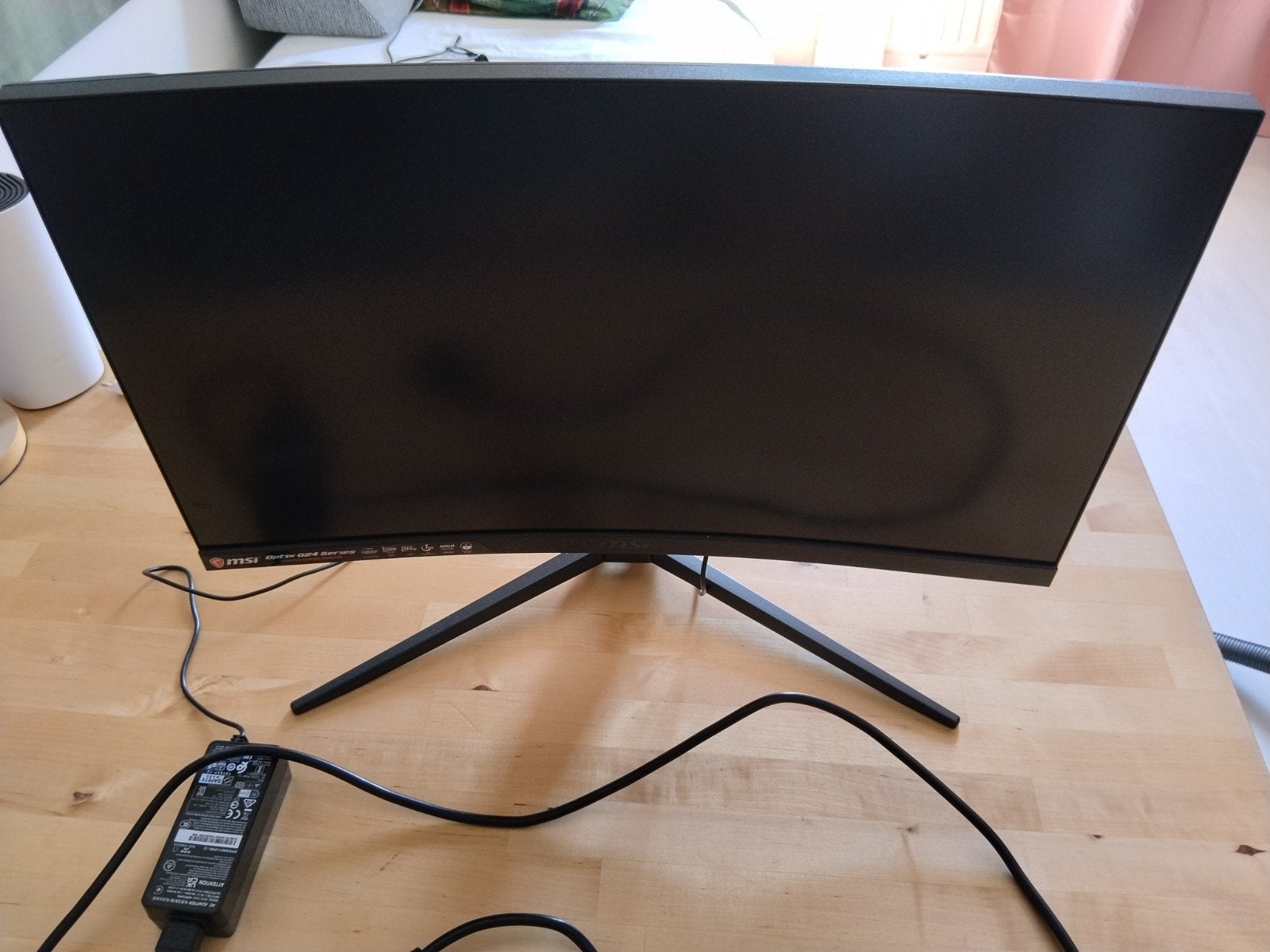 MSI Optix G24 Curved Gaming Monitor 144Hz 1ms, Computers en Software, Monitoren, Ophalen of Verzenden, Zo goed als nieuw