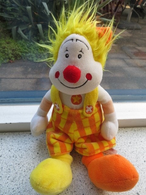 Clown of clowntje DOBUS merk Studio 100 meet ca 30 cm, Overige typen, Ophalen of Verzenden, Zo goed als nieuw, Middelgroot (20 tot 80 cm)