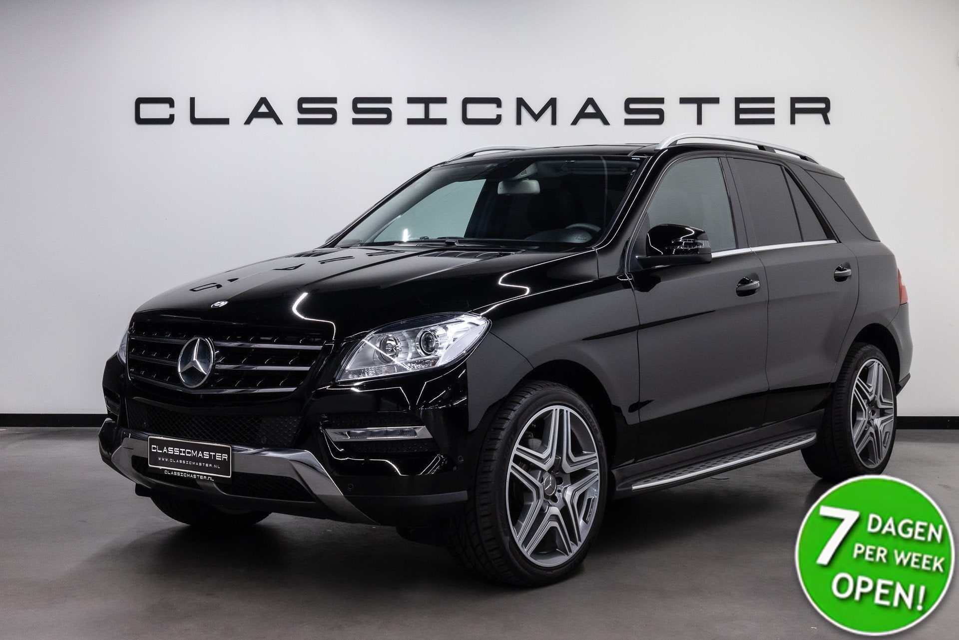 Mercedes-Benz M-Klasse 350 (bj 2013, automaat), Automaat, Gebruikt, Zwart, Zwart