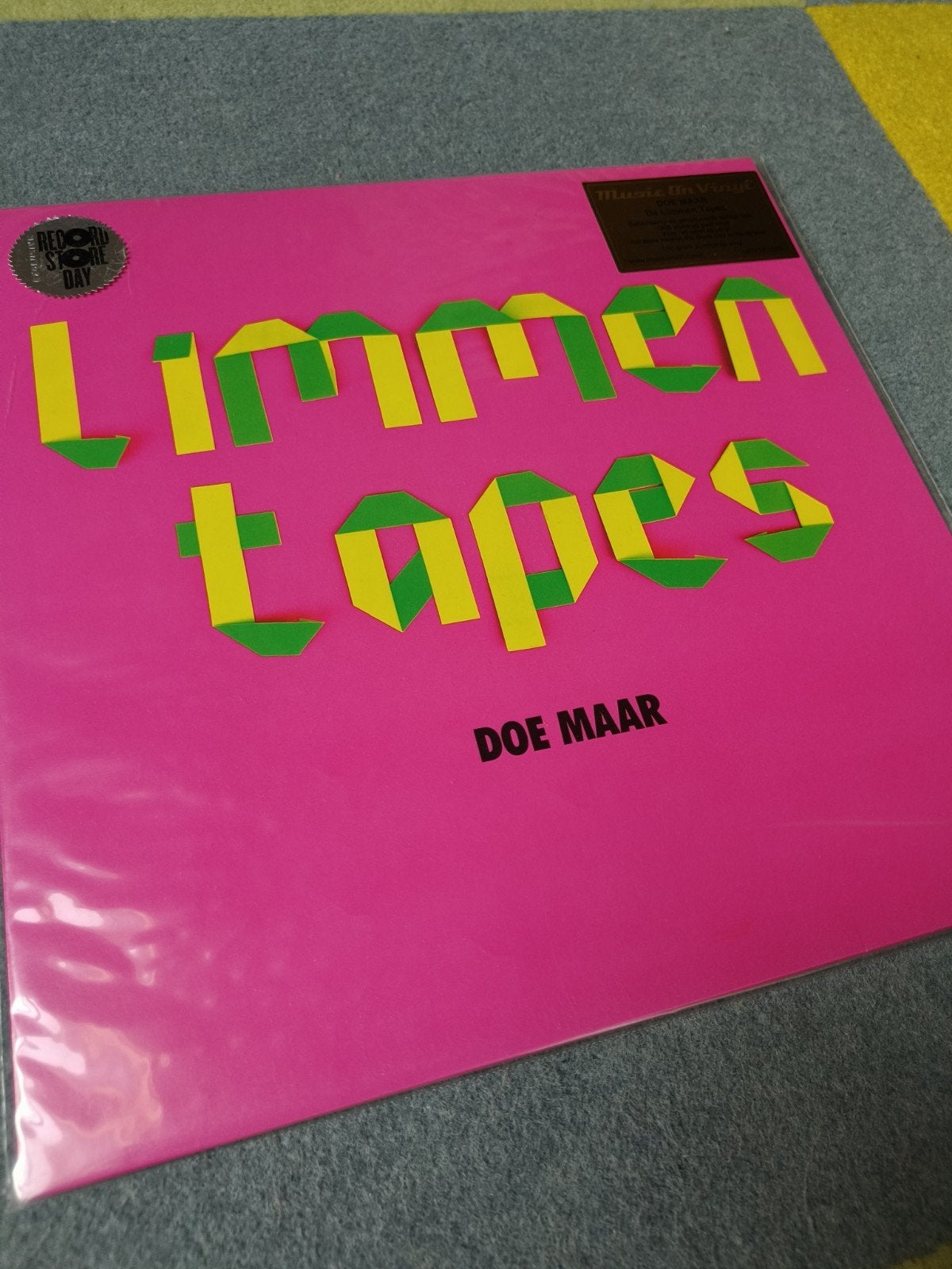 Doe Maar - De Limmen Tapes (Limited Edition Geel Vinyl), LP, Ophalen of Verzenden, Beschermende buitenhoes, Pop