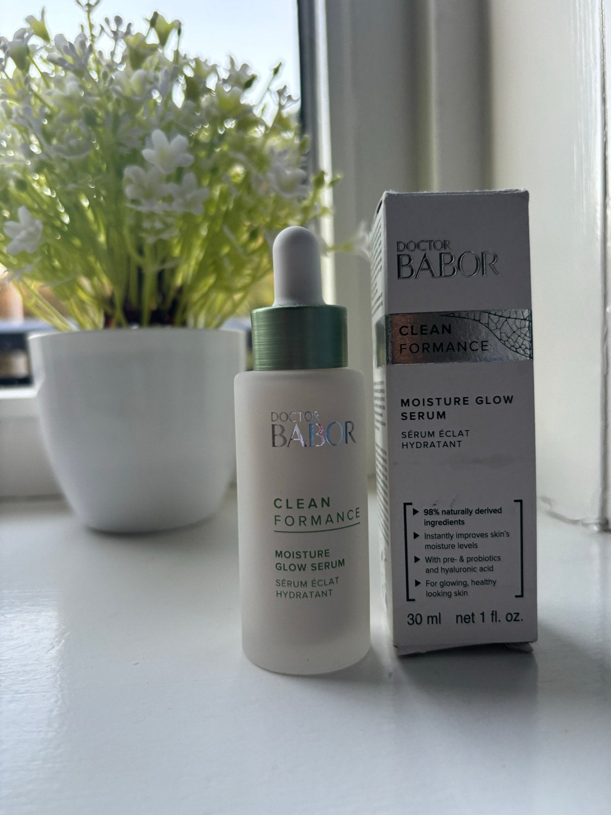 Doctor Babor Clean Formance Moisture Glow Serum 30ml, Ophalen of Verzenden, Nieuw, Gehele gezicht, Verzorging