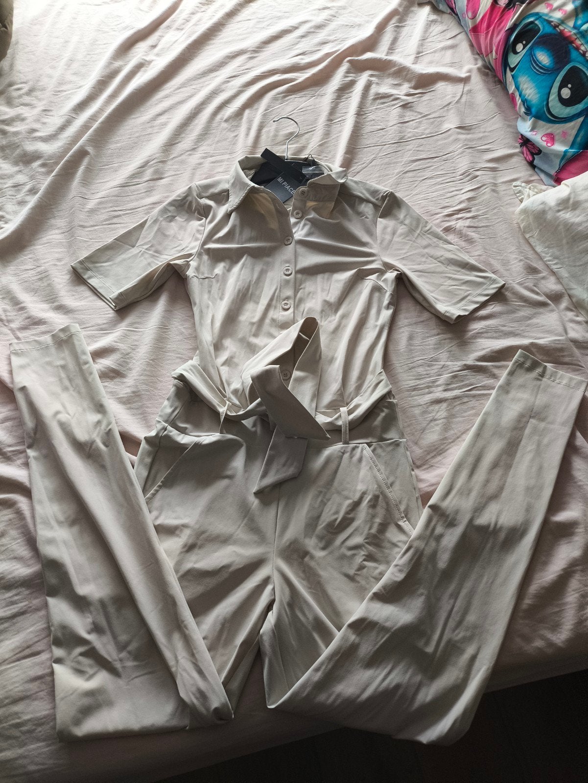 Mi Piace Kit Jumpsuit Maat XS, Mi Piace, Beige, Nieuw, Ophalen of Verzenden