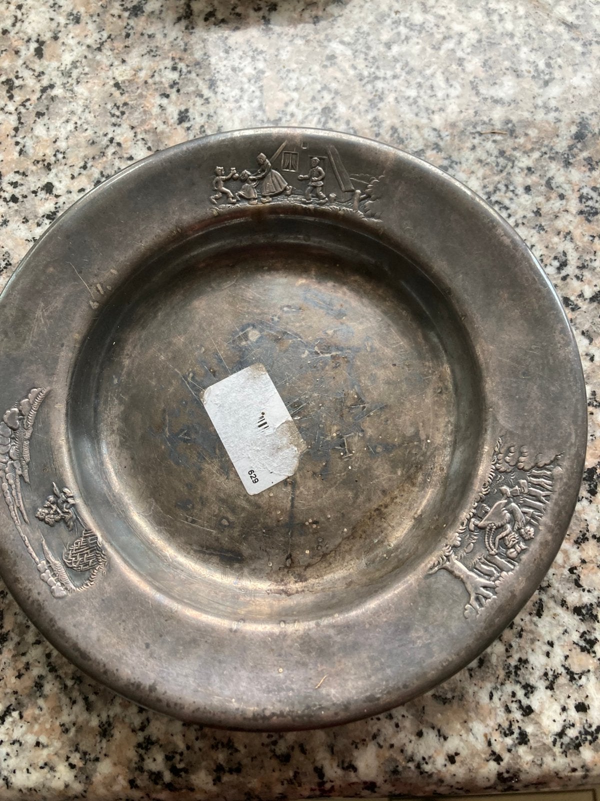 Oud zilveren schaaltje “Gero”, Antiek en Kunst, Ophalen of Verzenden