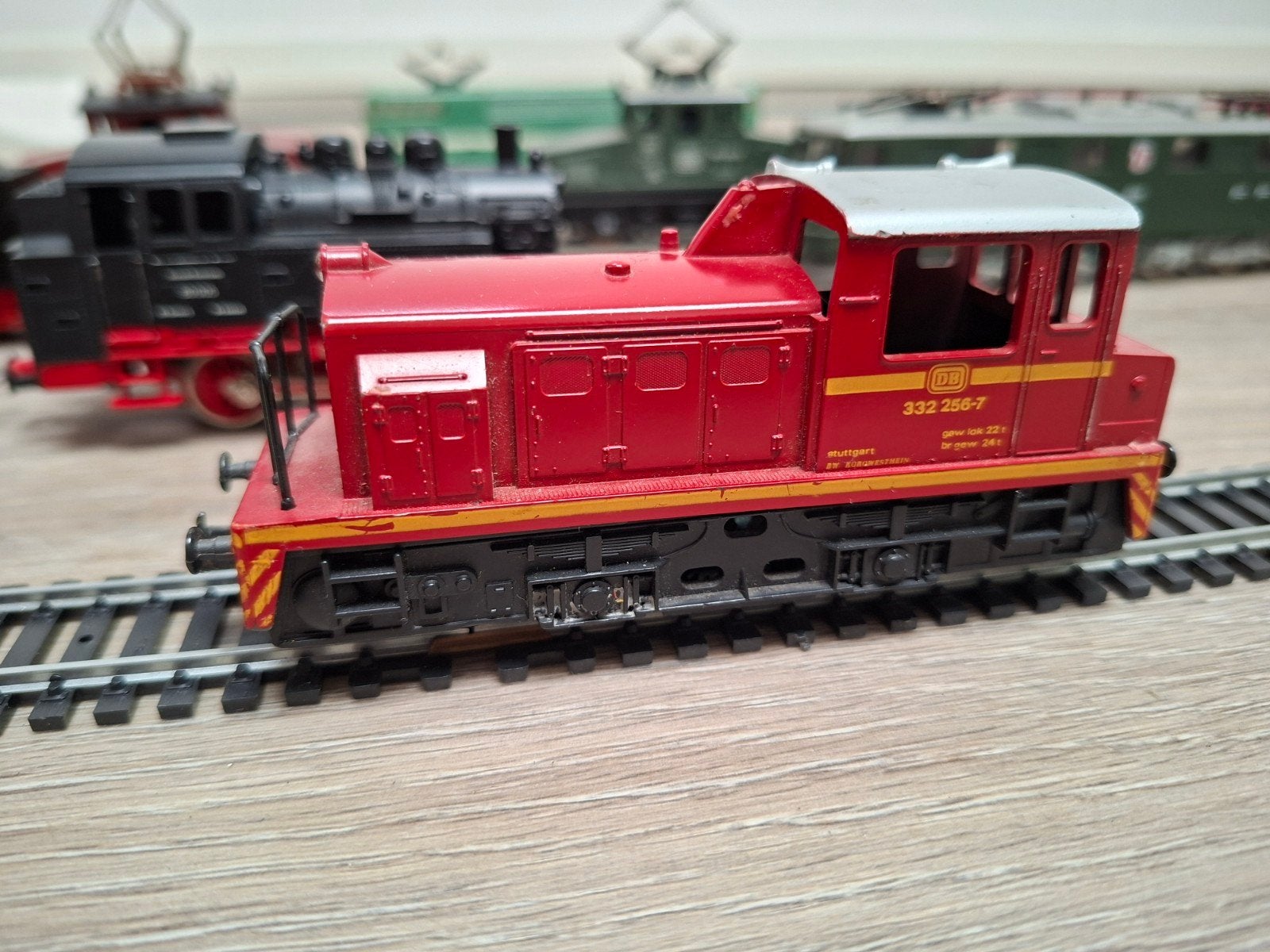 Lima H0 Duitse diesel-rangeerlocomotief (BR 332 / V 60), Hobby en Vrije tijd, Gebruikt, Ophalen of Verzenden, Analoog, Lima