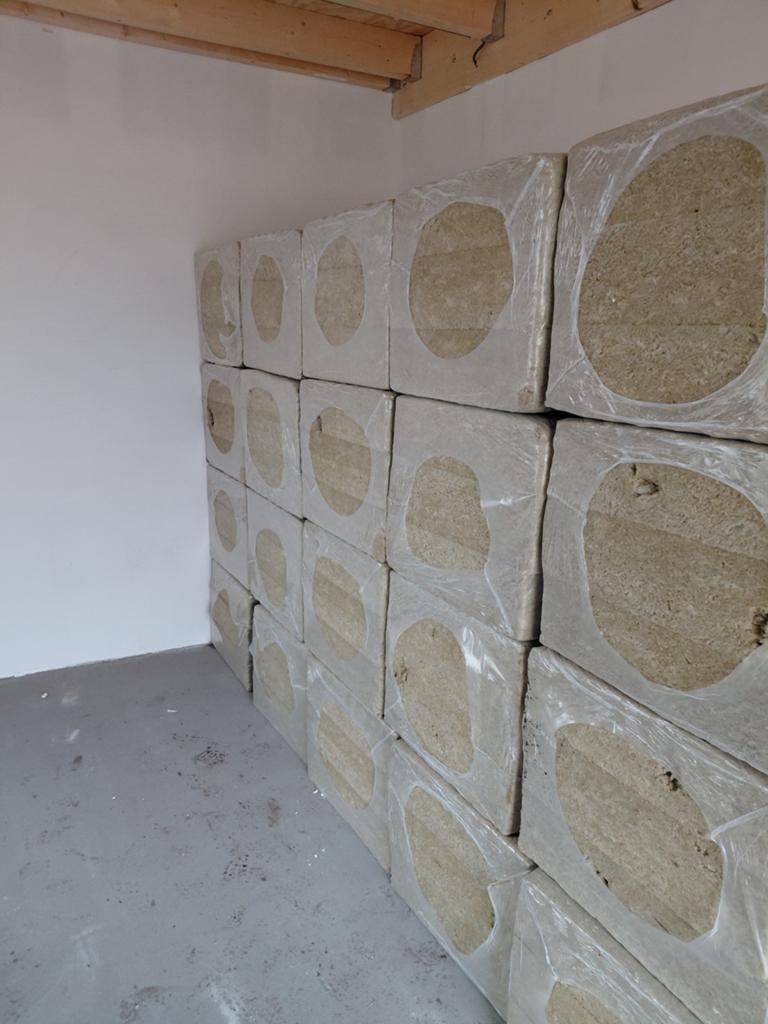 Rockwool Rocksono Solid Steenwol Isolatieplaten, Ophalen, Dakisolatie, 12 cm of meer, Nieuw