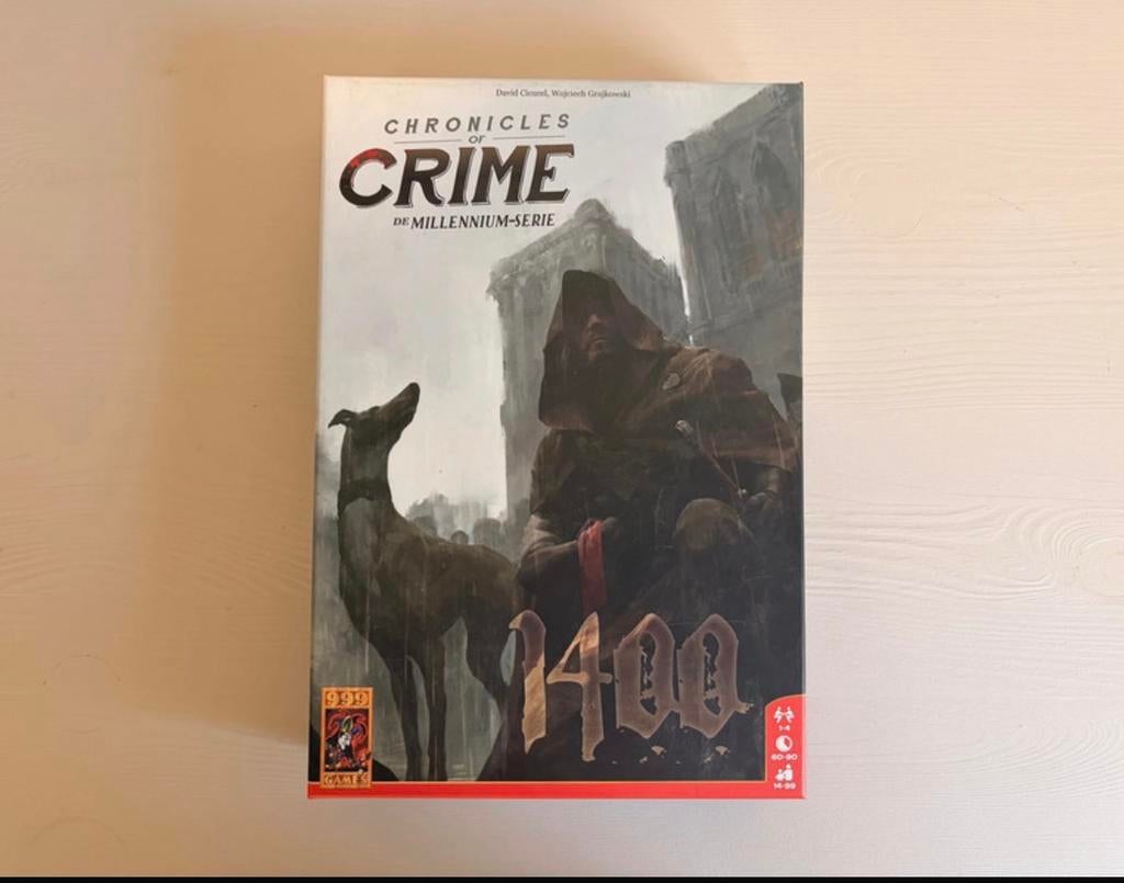 Chronicles of Crimes 1400, Hobby en Vrije tijd, Gezelschapsspellen | Bordspellen, Ophalen of Verzenden, Zo goed als nieuw