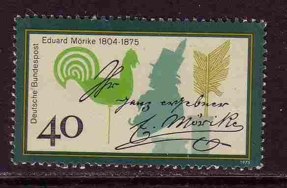 BRD 1975 842 E Möricke, Postfris, Ophalen of Verzenden, BRD, Postfris