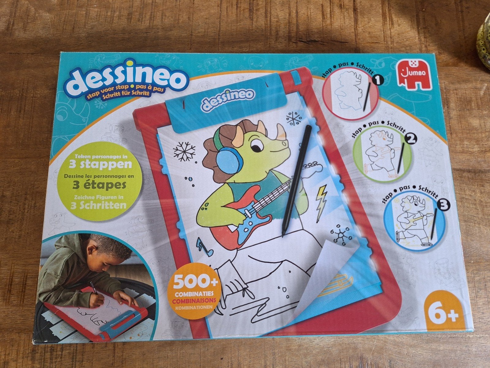Dessineo Tekenset: Leer Tekenen in 3 Stappen (Nieuw), Ophalen of Verzenden, Nieuw, Overige typen