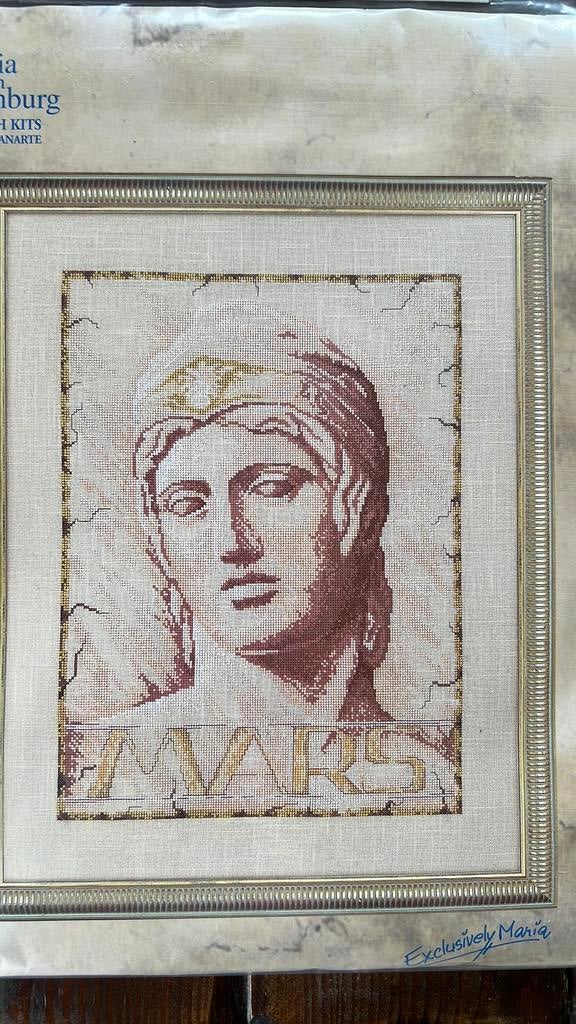 Borduurpakket Maria v. Scharrenburg, Mars (collectors item), Ophalen of Verzenden, Nieuw, Handborduren, Borduurpakket