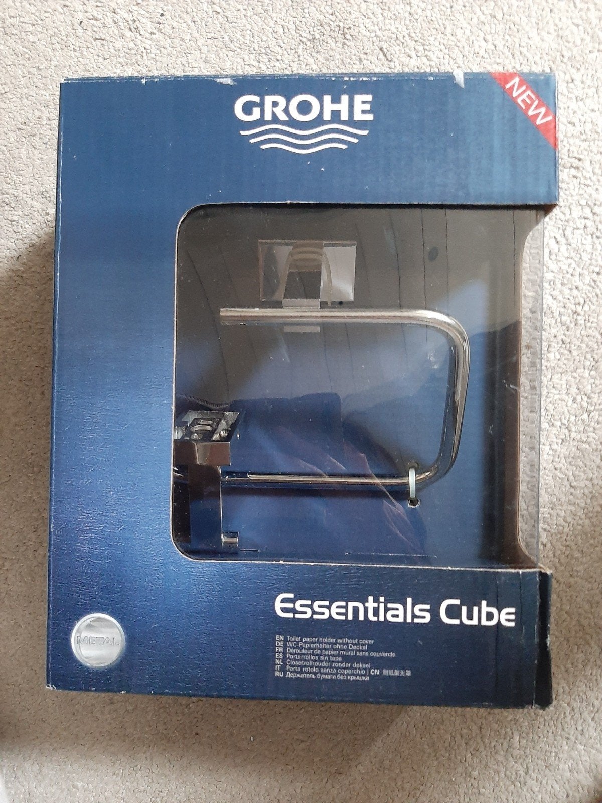 nieuwe grohe klozetrolhouder, Ophalen of Verzenden, Nieuw