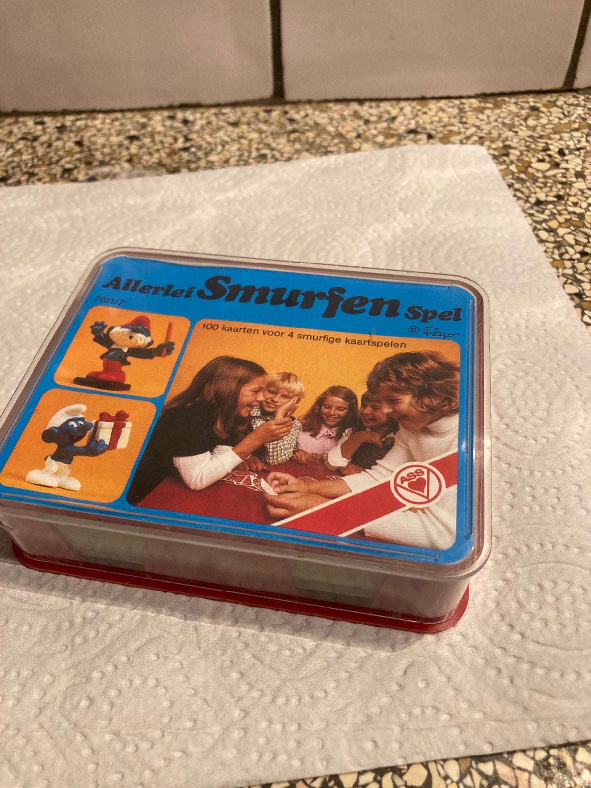 Oud spel smurfen, Verzamelen, Ophalen of Verzenden, Zo goed als nieuw, Verschillende Smurfen, Overige typen