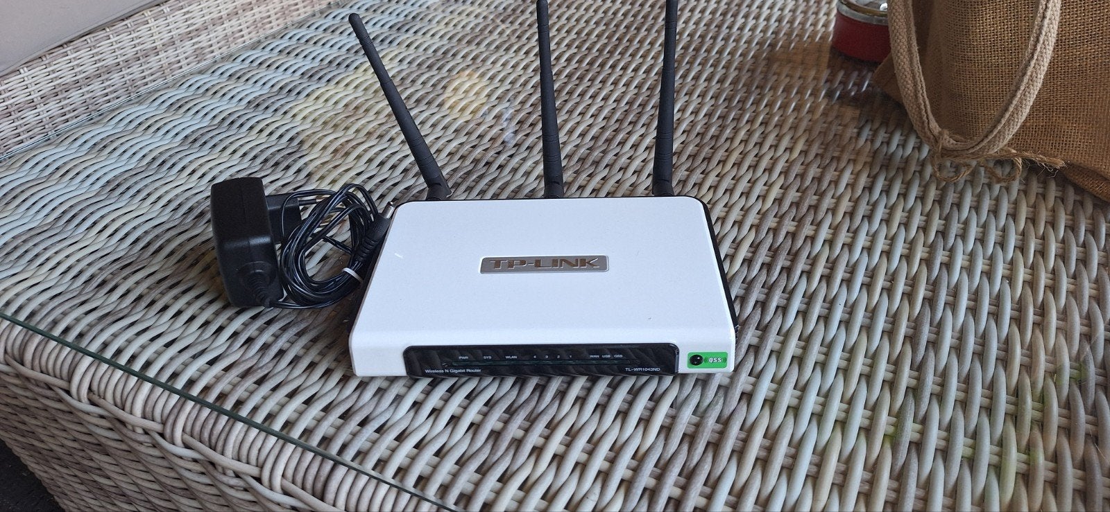 TP-Link TL-WR1043ND Ultimate Wireless N Gigabit Router, Ophalen of Verzenden, Gebruikt, Router, TP-Link