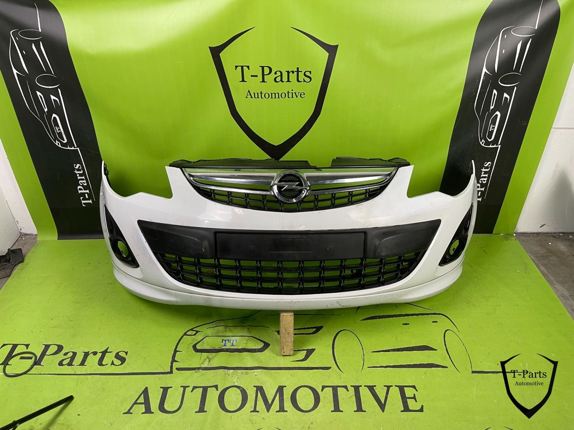 opel corsa D voorbumper bumper grille rooster 95508031, Info@fabrikant.eu, Opel, Ophalen of Verzenden, Bumper
