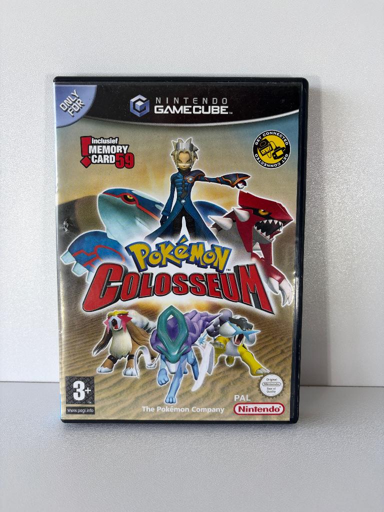 Pokémon Colosseum GameCube PAL Compleet CIB + Handleiding, Gebruikt, 1 speler, Ophalen of Verzenden, Role Playing Game (Rpg)