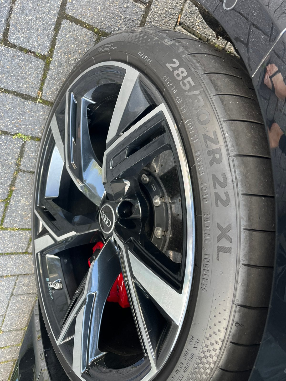 285/30/22 continental sportcontact 6  setprijs, Auto-onderdelen, Banden en Velgen, Ophalen, Gebruikt, 285 mm, Overige maten