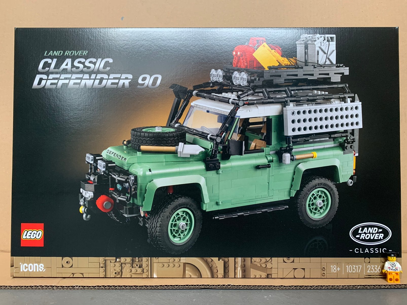 Lego set 10317 Icons Land Rover classic defender 90, Lego, Nieuw, Ophalen of Verzenden, Icons