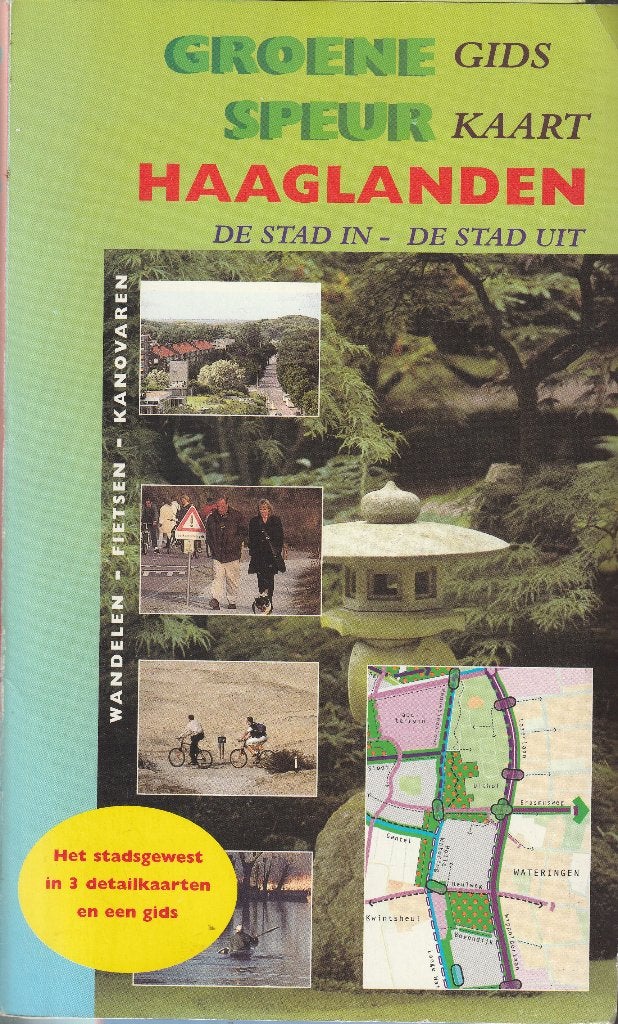 Groene Gids / Speur kaart Haaglanden, Boeken, Fiets- of Wandelgids, Ophalen of Verzenden, Benelux, Gelezen