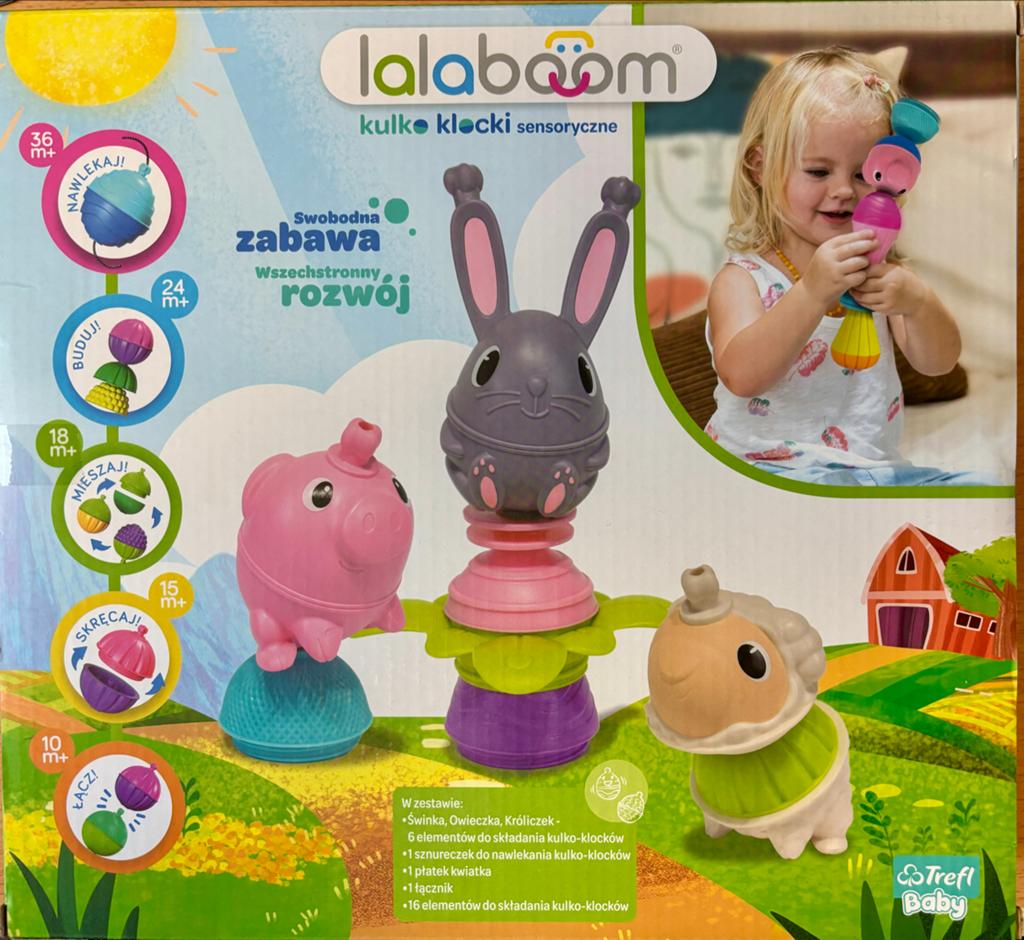 Lalaboom Sensory Speelgoed Dieren 5-in-1 Set, Ophalen of Verzenden, Nieuw, Overige typen