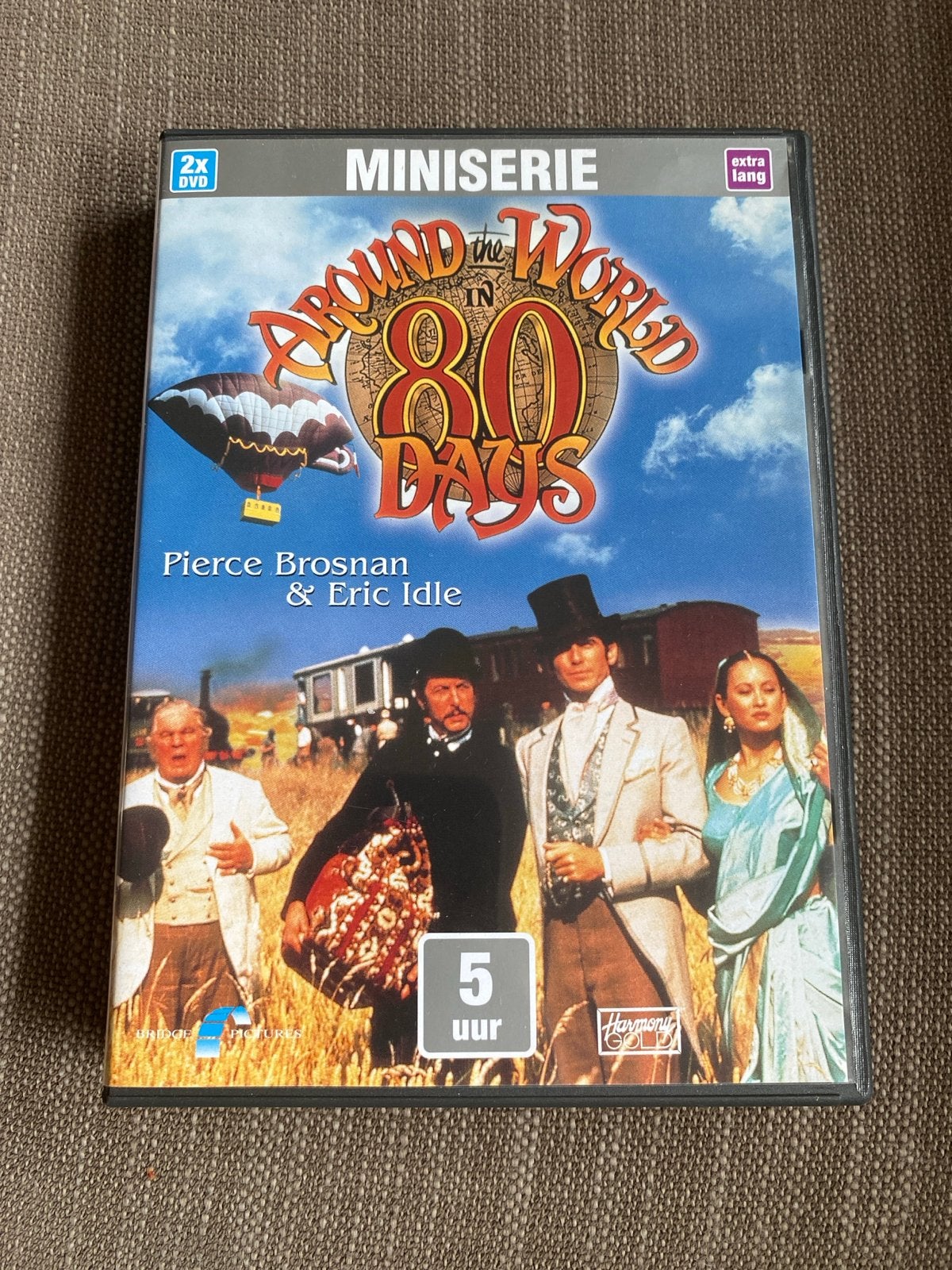 Around the World in 80 Days Miniserie dvd’s (Pierce Brosnan), Alle leeftijden, Ophalen of Verzenden, Zo goed als nieuw