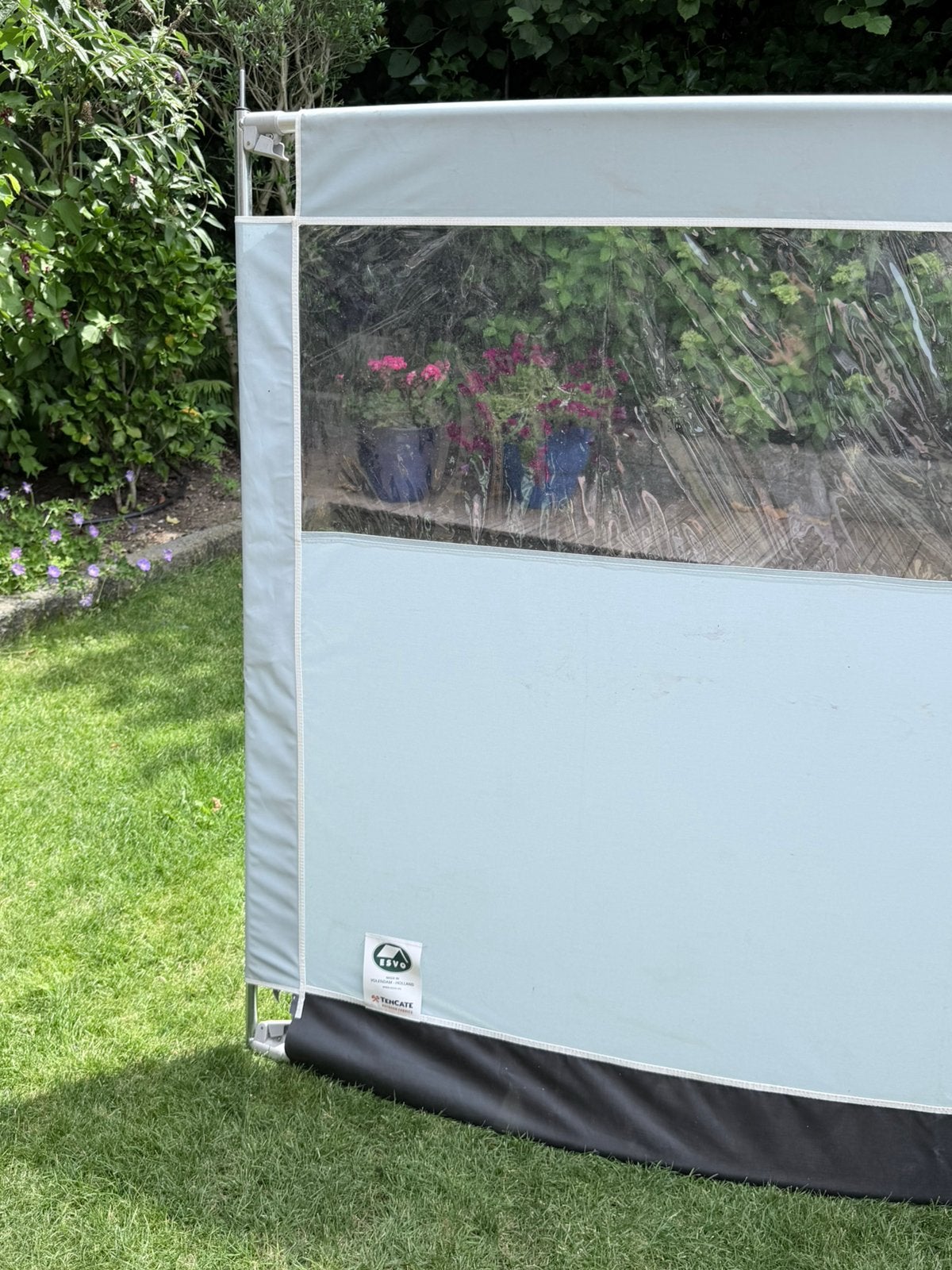 ESVO Ovaal gevormd windscherm 360  140 cm – Ten Cate doek, Ophalen, Zo goed als nieuw