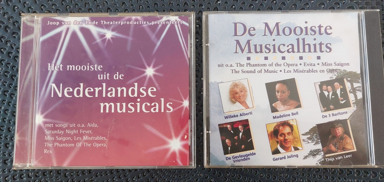 2 Musical CD's Het mooiste uit Nederlandse musicals & Musica, Musical, Ophalen of Verzenden, Zo goed als nieuw, Verzamelalbum