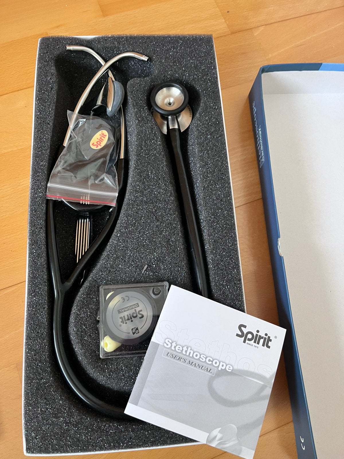 Als nieuw - Spirit Stethoscoop met toebehoren, Ophalen of Verzenden, Zo goed als nieuw