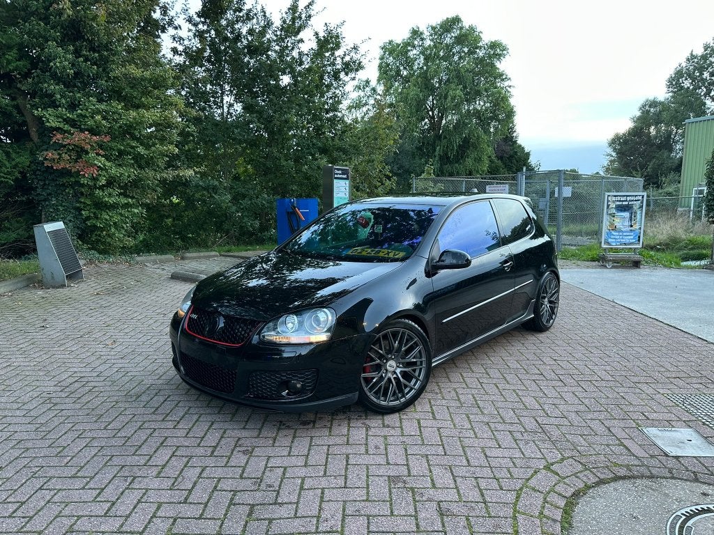 Volkswagen Golf 5 GTI 2008 Zwart ABT Stage 1 Veel Onderhoud, Auto's, Zwart, 4 cilinders, Zwart, Handgeschakeld
