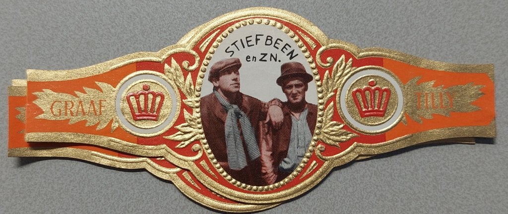 Sigarenbandjes, Verzamelen, Rookartikelen, Aanstekers en Luciferdoosjes, Ophalen of Verzenden, Gebruikt, Sigarenbandjes